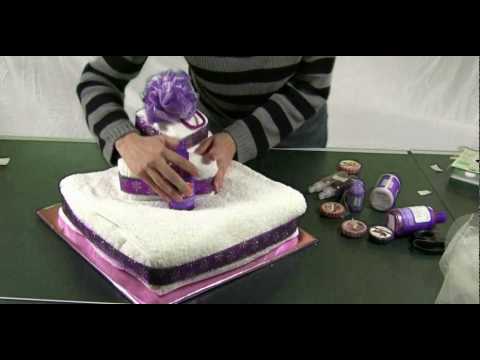  Birthday Cake on How To Make A Towel Cake  This Is A Fun Gift Idea And Centerpiece For