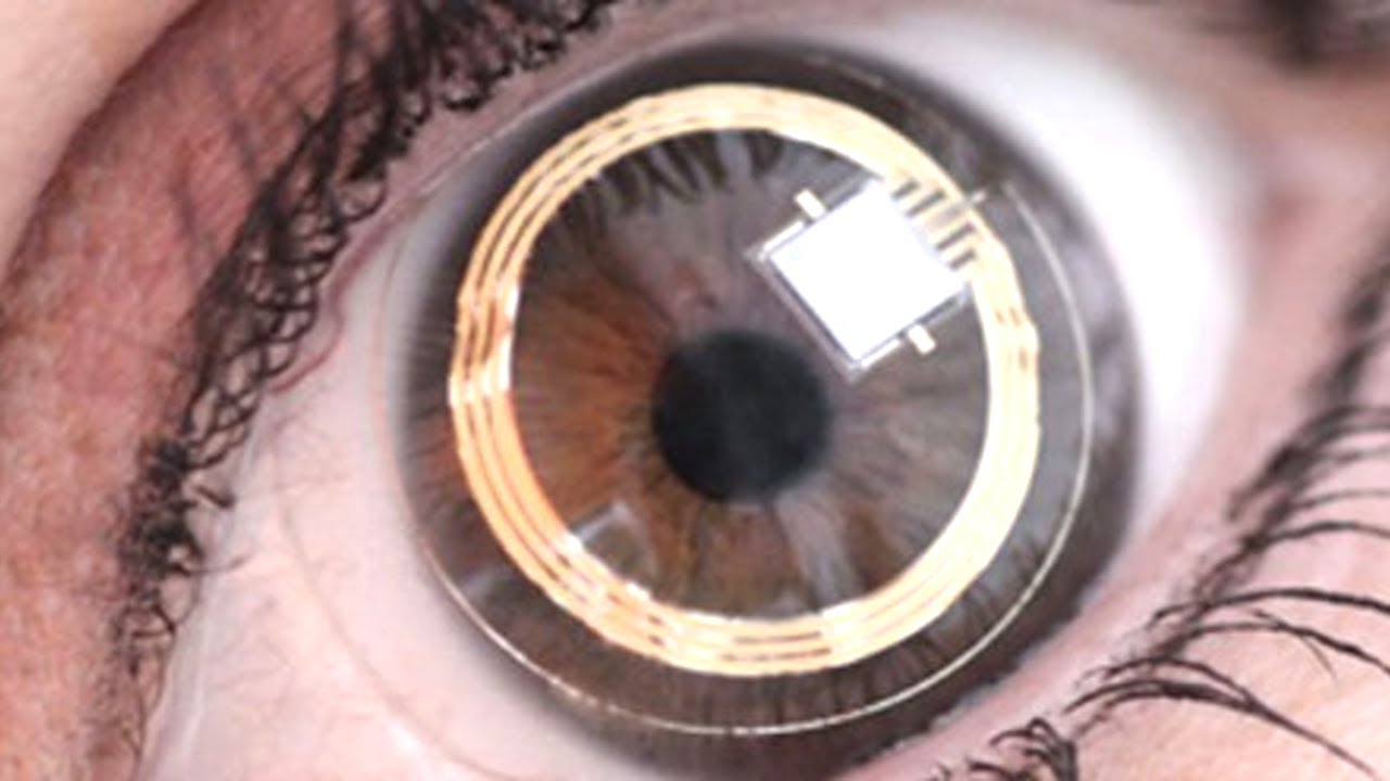 Google Invents "Smart" Contact Lenses - YouTube