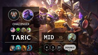 Taric Mid Vs Master Yi - Na Challenger Patch 10.15
