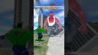 Franklin And Granny Giants Vs Hulk Indian Bike Driving 3D