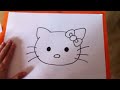 image C Mo Dibujar La Cara De La Hello Kitty How To Draw Hello Kitty Face