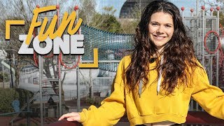 FUN ZONE | EMISSION #1 | Trampoline Challenge - JUJU FITCATS & ROSE THR
