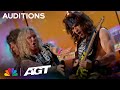 AGT's Rock Revolution: Steel Panther Owns The Stage with "Eyes of A Panther" | Auditions | AGT 2023