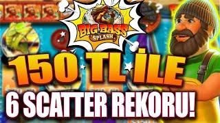 Big Bass Splash 🐠 | 6 Scatter X10 Götürdü! | 50.000 Tl Günlük Garanti Kazanç!