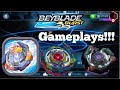 Valtryek v3 and satomb s3 in Beyblade Burst App Gameplays!!!