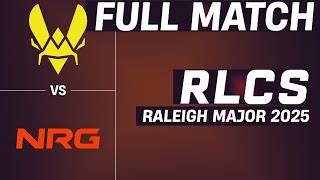 Full Match Vitality Vs Nrg Rlcs 2025 - Raleigh Major