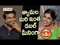 Anchor Shyamala Double Meaning Punch to Ram Charan in Live Interview - Filmyfocus.com