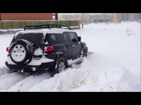 Toyota FJ Cruiser зима 12.12.2012