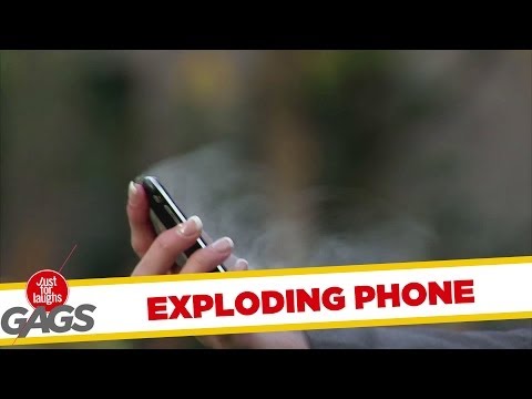 Exploding iPhone Prank