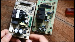 Phá Pan Lò Vi Sóng Mất Áp 5V Và 12V Cho 1 Bạn.tình Trạng Linh Kiện Tốt Không Giải Thích Nổi Tại Sao.
