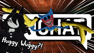 Huggy Wuggy Screams At Everyone In VRChat! - VRChat Funny Moments (Poppy Playtime Chapter 3)