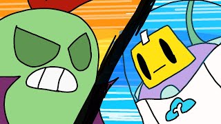 Sprout VS Spike   Brawl Stars Animation