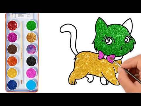 Tô Màu Cho Bé - Bé Tập Tô Màu Con Mèo - Coloring Pages Cats ( Cập nhật)
