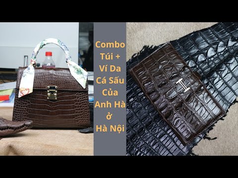 Túi Nữ Da Cá Sấu Của Anh Hà Ở Hà Nội Đặt Hàng Xưởng Chuyên Da Cá Sấu Konavis