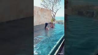 Hot Banget Maria Vania Mandi Di Kolam Renang Sambil Joget Joget
