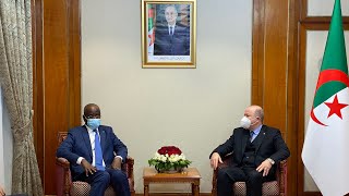 الوزير الأول وزير المالية يستقبل وزير الداخلية واللامركزية بالجمهورية الإسلامية الموريتانية