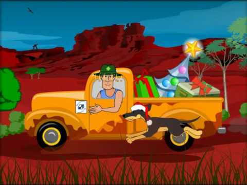 Aussie Jingle Bells - with lyrics & Australian bush animation - YouTube