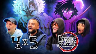 Sanemi And Obanai Are Unhinged Brothers Watch Demon Slayer 4X5 Reaction