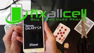 Galaxy S5 Screen Replacement Remove Lcd Without B