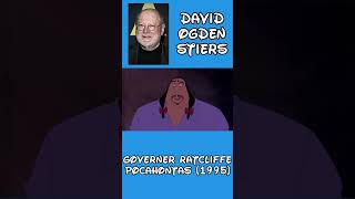 Reused Voice Actors In Modern Disney Movies David Ogden Stiers