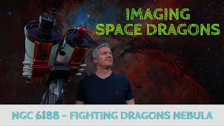 My First Image of The Fighting Dragons Nebula with my Twin Celestron RASA 8 Telescopes
