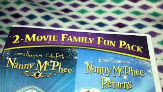 2 Movies Family Fun Pack Nanny Mcphee 1& Nanny Mcphee Returns On Dvd