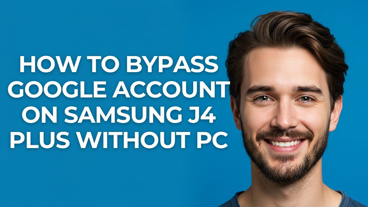 How to Bypass Google Account on Samsung J4 Plus Without How to Bypass Google Account on Samsung J4 Plus Without
