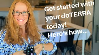 Get started with your doTERRA today! Here's how... Essential Oil Ed. with Blue Diamond Lisa Zimmer.