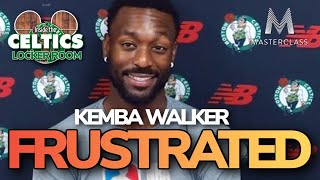 Kemba Walker Press Conference Knee Pain Frustrating