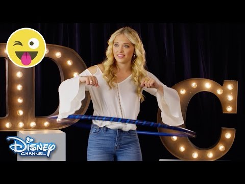 Hula Hoop Challenge | Lauren Taylor | Official Disney Channel UK