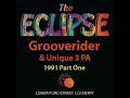 Grooverider & Live PA Unique 3 @ The Eclipse Coventry 1990 Part One