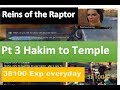 Raptor Treat from Priest Hakim (from tents to temple)