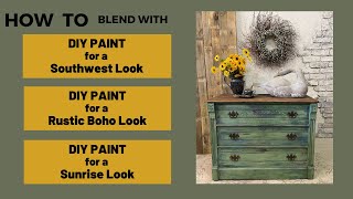 How to Blend with DIY Paint - Episode 2