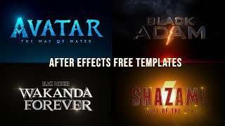 Movie Titles  After Effects Free Templates | Free VFX Assets