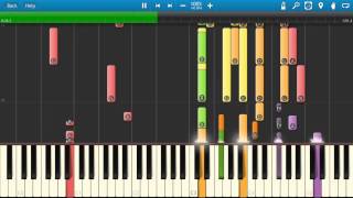ALF - TV Series - Theme Song - Synthesia Cover - Piano Tutorial