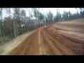 moto #1 125/250 C class on the bomber track at durhamtown
