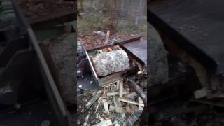 Omatekoinen Automaatti Pilkekone.homemade Automatic Wood Splitter.