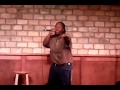 Standup comic Black@ The Funny Bone in Richmond VA