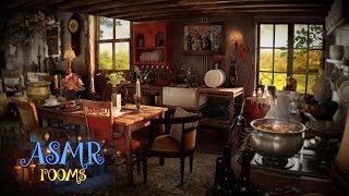 Harry Potter ASMR - the Burrow - Weasley's house - Ambient sound white noise cinemagraphs