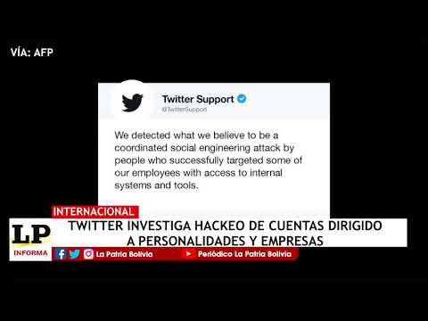 Twitter investiga hackeo de cuentas diri...