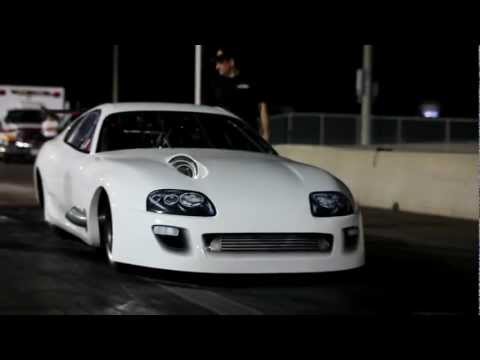 EKanoo Drag Supra built by Titan Motorsports Test Session 2