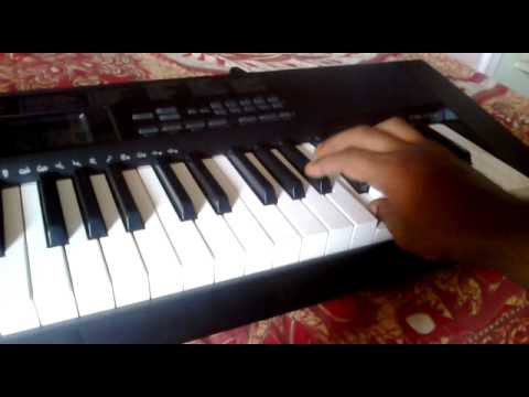 Naino me badra chhaye on keyboard
