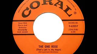 Watch Teresa Brewer The One Rose thats Left In My Heart video