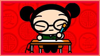 Why does Pucca never go to school?