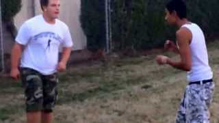 Kid Takes A Kick To The Balls