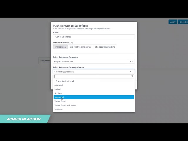 Watch Acquia in Action - Campaign Studio on YouTube.