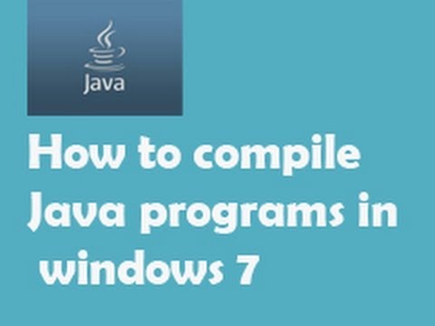 Compiling And Running Java Program In Command Prompt