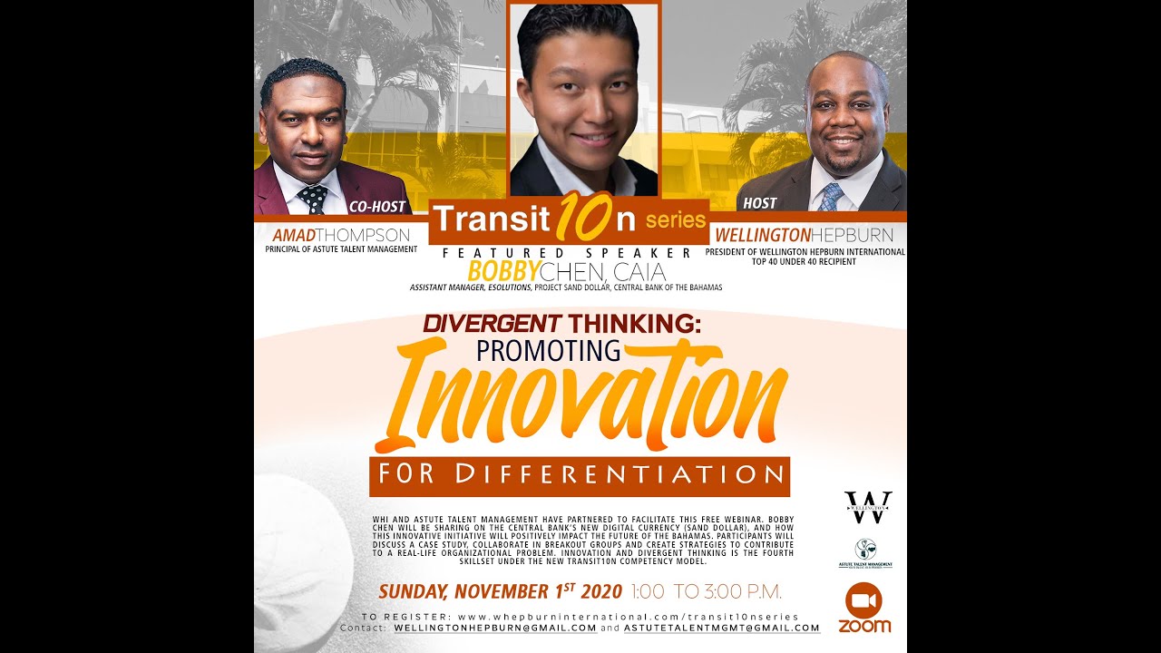 WHI Transit10n Series - Divergent Thinking: Promoting Innovation For Differientation (Nov 1 2020)