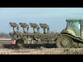 EXTREME CONDITIONS - JD 8210T SOUND - RICE PLOUGHING in Italy 2014