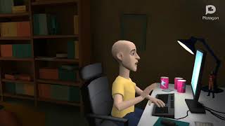 Caillou Says A Bad Wordgrounded